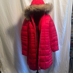 Talbots puffer coat slightly used